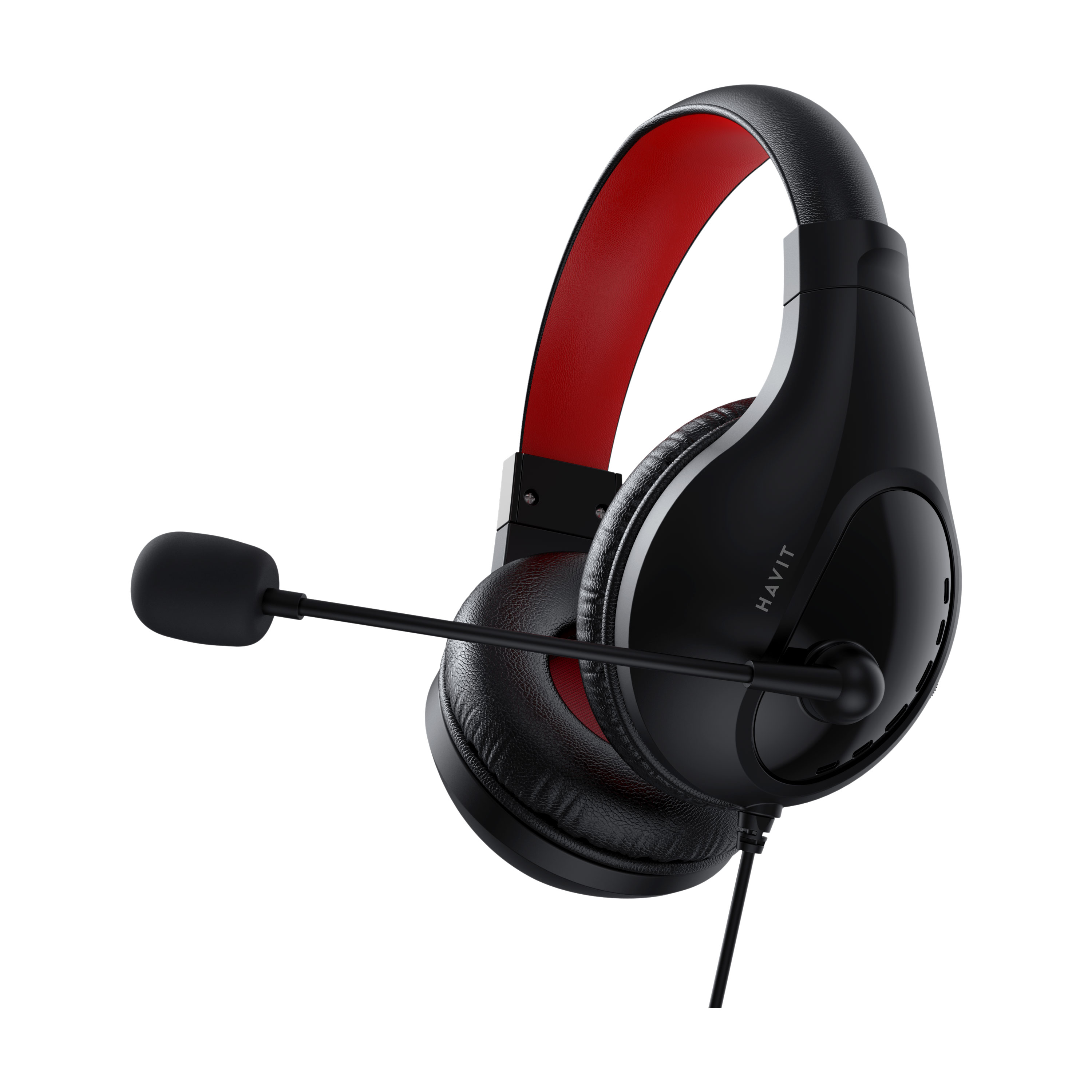 Headset Havit H2116D, com Cabo 2* Jack 3.5mm