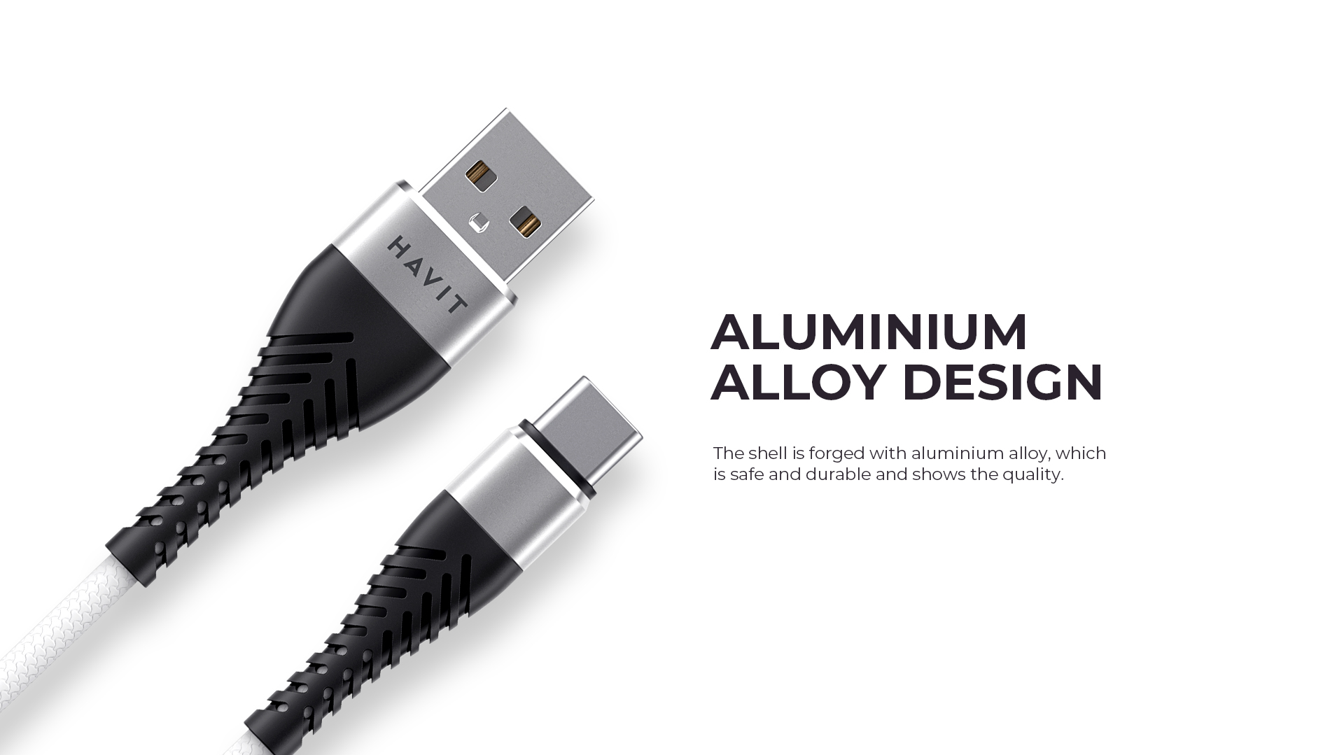 Cabo Adaptador USB para Lightning CB705 - Havit