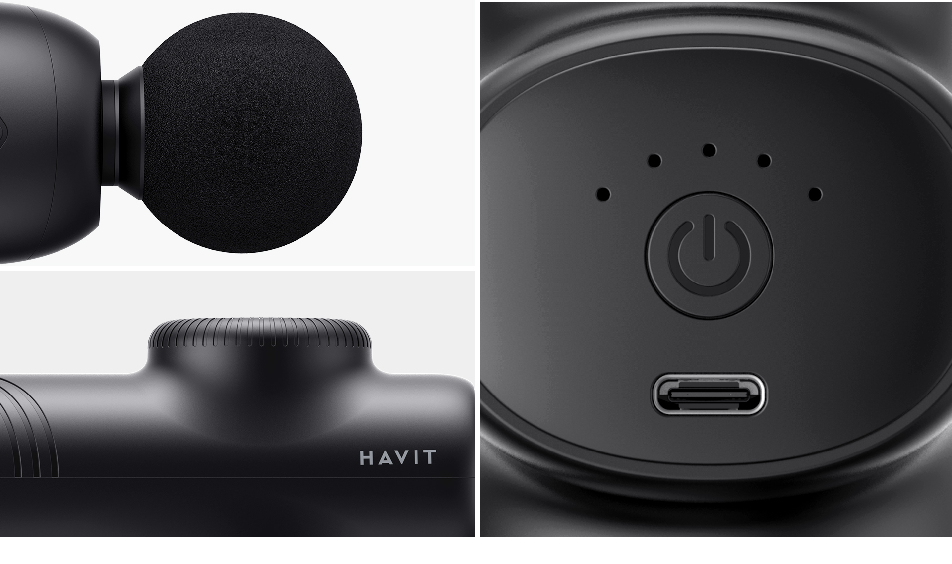 Mini Pistola de Massagem Havit MG1508