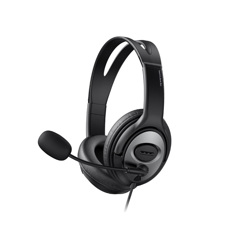 Headset Havit H206D, com 2* Jack 3.5mm e Microfone