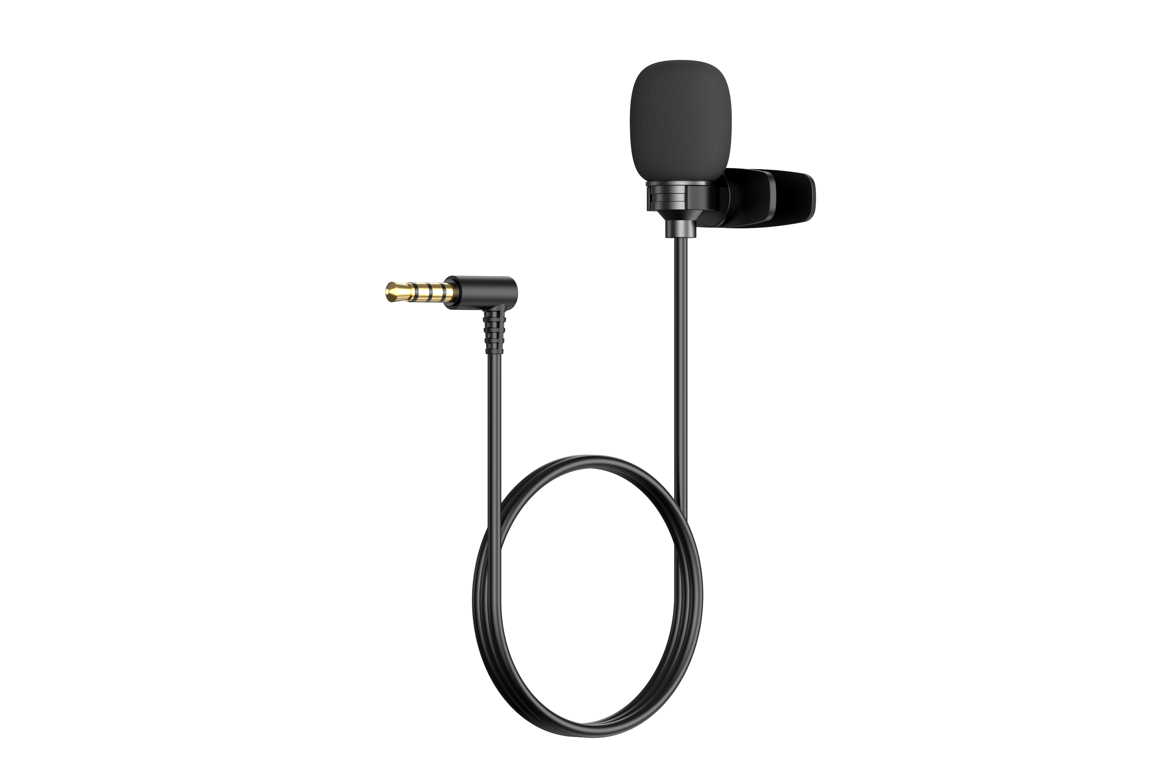 Microfone de Lapela Havit MC361, com Conexão Jack 3.5mm