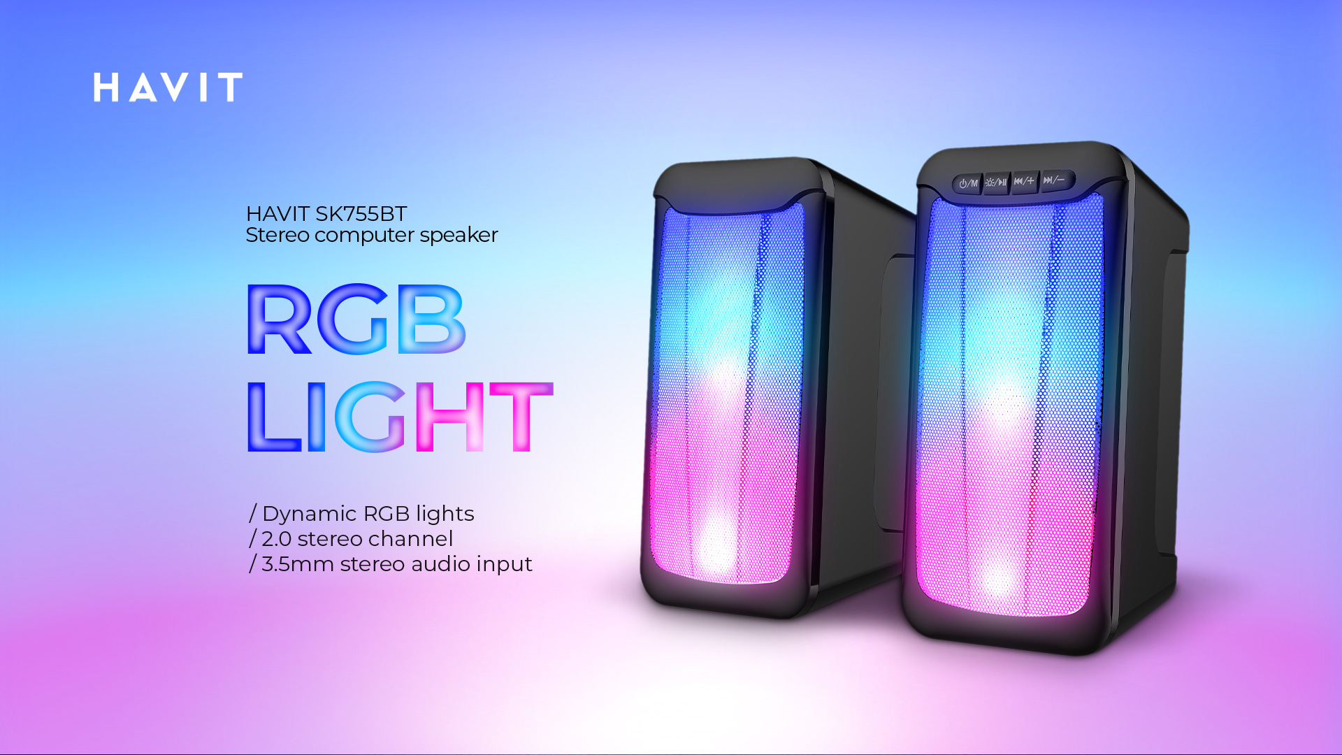 Colunas para Computador Havit SK755BT